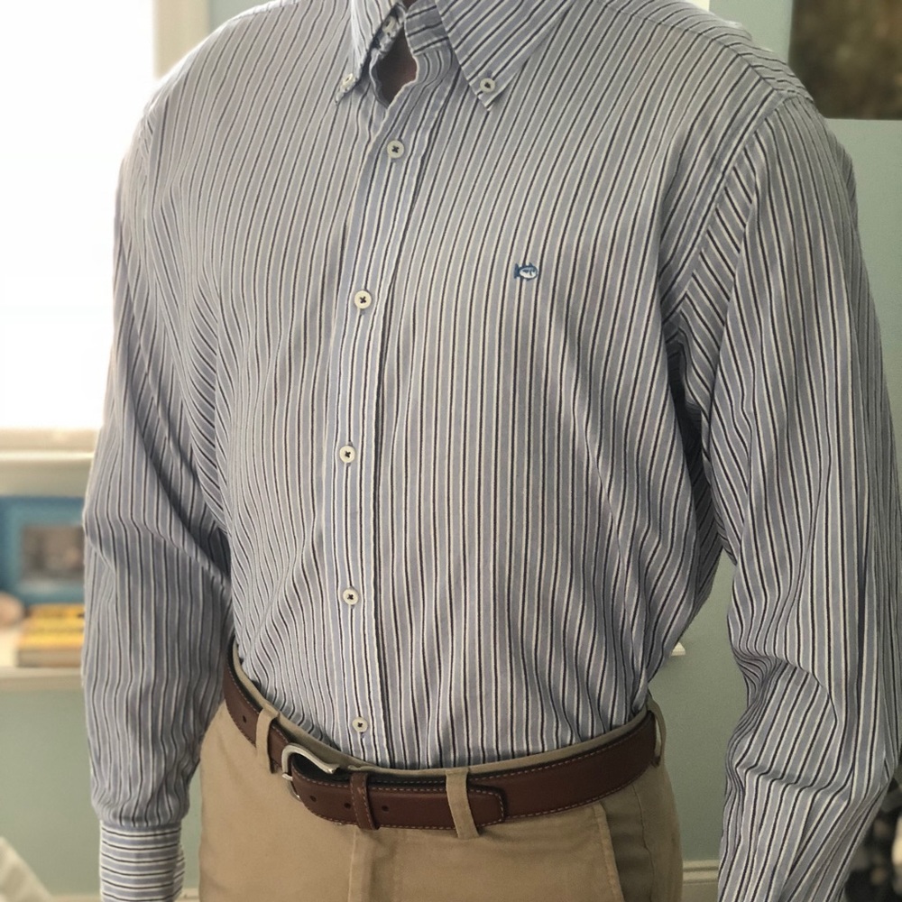 Southern Tide Striped Button Down